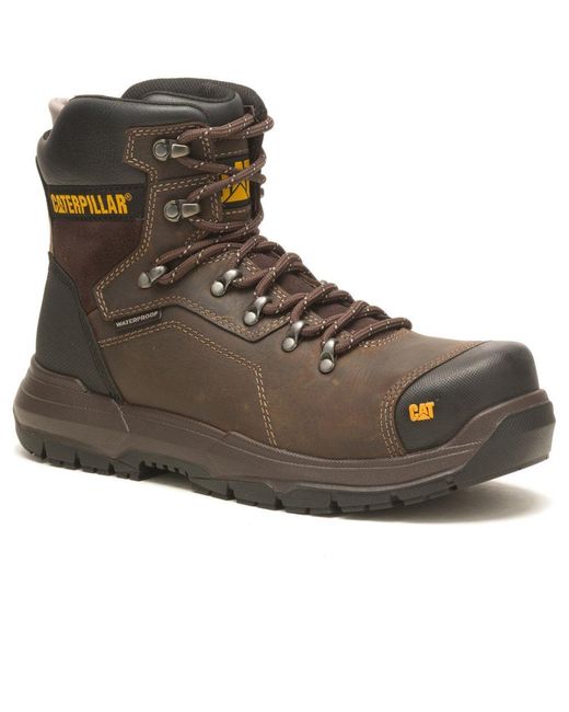 Caterpillar Brown Diagnostic 2.0 Safety Boots for men