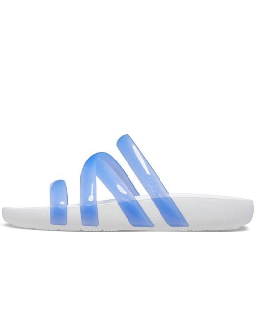 CROCSTM Blue Splash Strappy Sandals