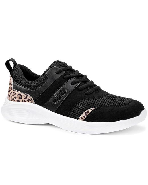 Hotter Black Dare Trainers