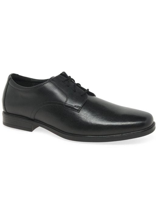 Clarks Black Howard Walk Formal Lace Up Shoes for men