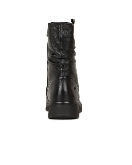 Caprice Black Bella Warm Lined Ankle Boots