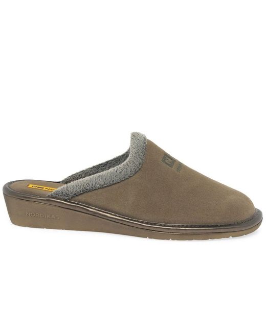 Nordika's Gray Natala Iii Mule Slippers