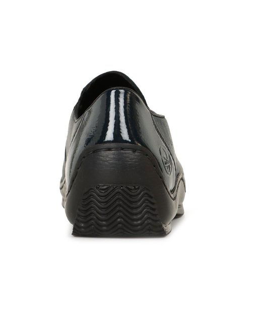 Rieker Black Century Shoes