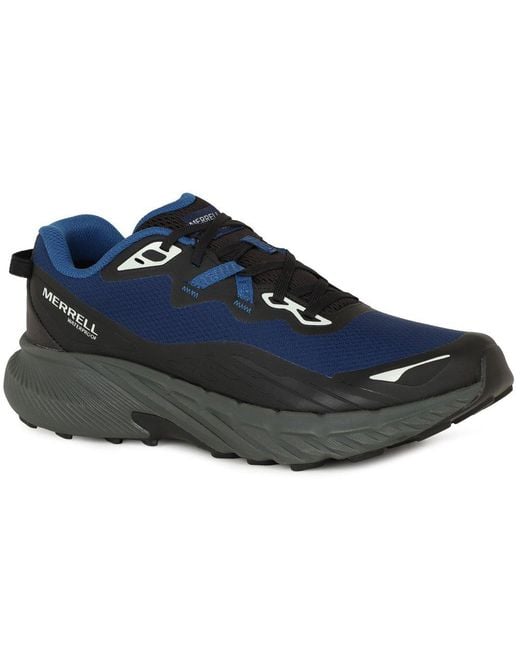 Merrell Blue Agility Trail Waterproof Shoes for men