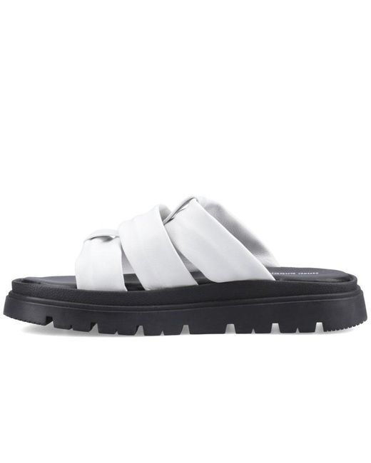 Hush Puppies Blue Loretta Mules