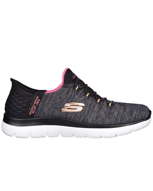 Skechers Blue Summits Dazzling Haze 149937-Bkmt/Multi Slip On Shoes