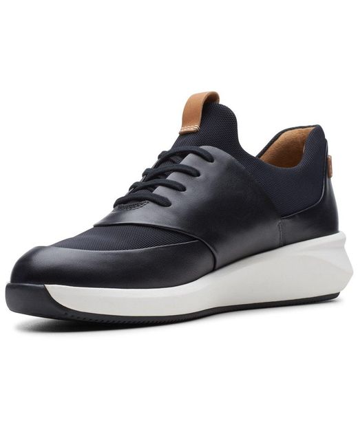 clarks womens black trainers