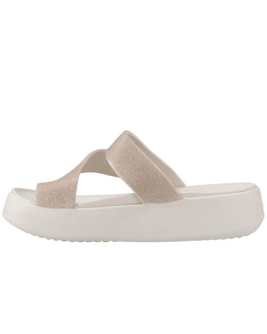 CROCSTM Multicolor Getaway Platform Toe Loop Sandals