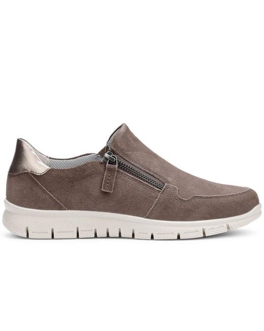 Hotter Brown Skyla Trainers