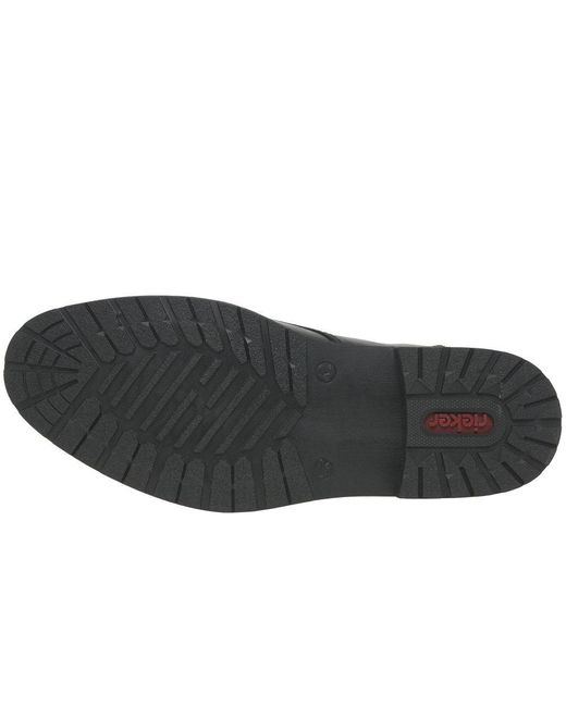 Rieker Brown Turin Shoes for men