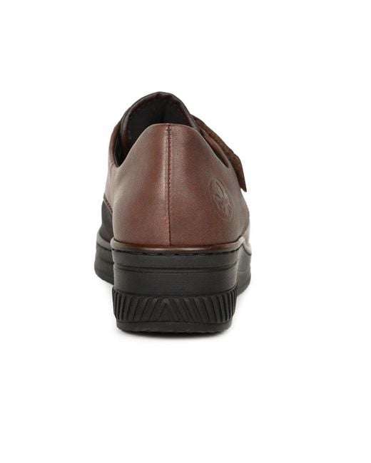 Rieker Brown Leaves Shoes