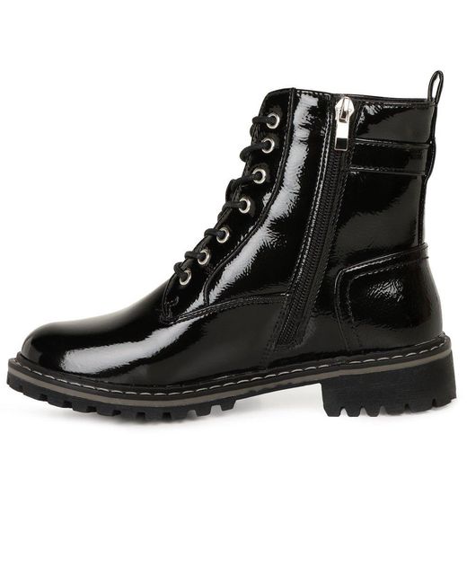 Lunar (GRS) Black Parlour Ankle Boots