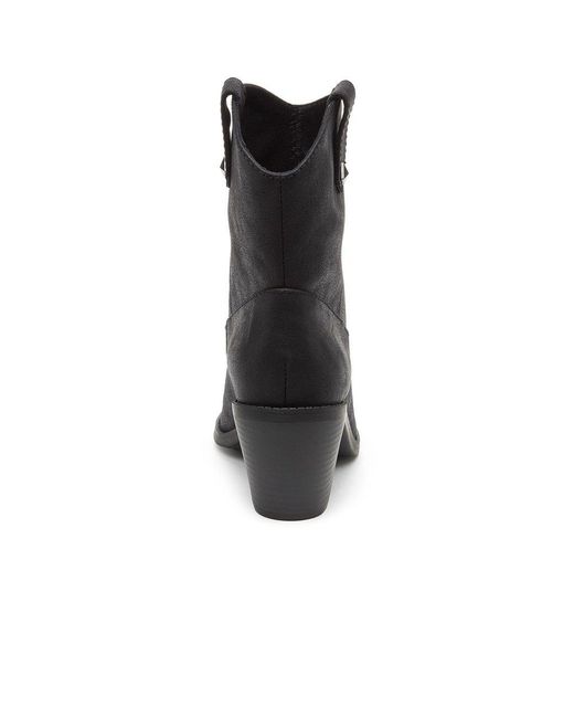 Rocket Dog Black Feather Ankle Boots