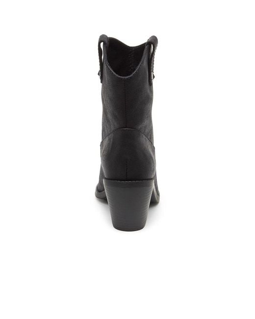 Rocket Dog Black Feather Ankle Boots