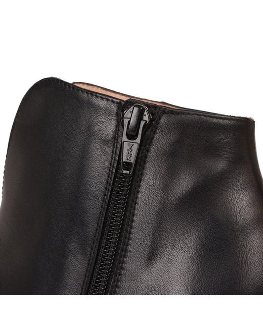 Hispanitas Black Paris Ankle Boots