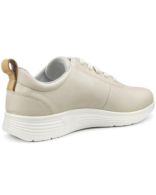 Hotter White Cosmos Wide Fit Trainers