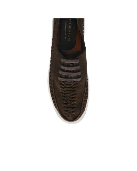 Frank Wright Black Wise Shoes for men
