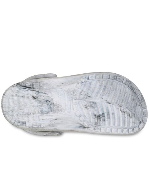 CROCSTM Gray Classic Marbled Clogs