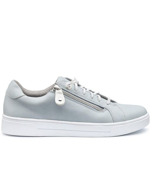 Hotter White Leonie Trainers