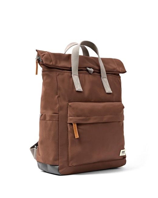 Roka Brown Canfield B Small Backpack