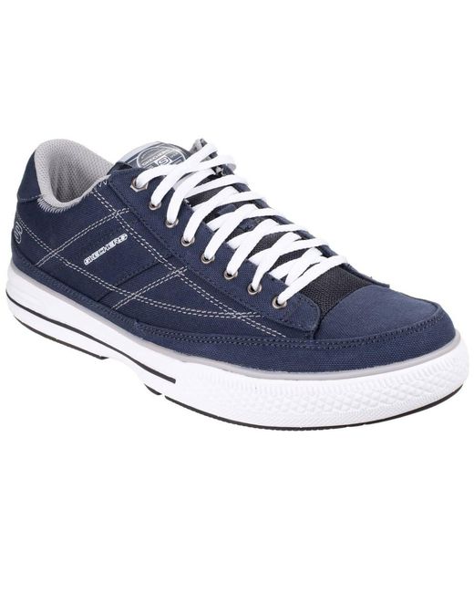 Skechers Blue Arcade Chat Mens Casual Shoes for men