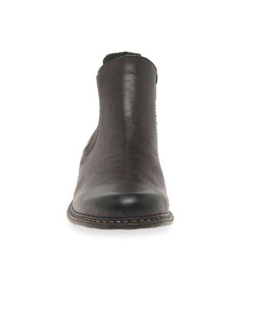Rieker Black Elton Chelsea Boots