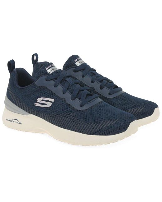 Skechers Blue Skech Air Dynamight Trainers