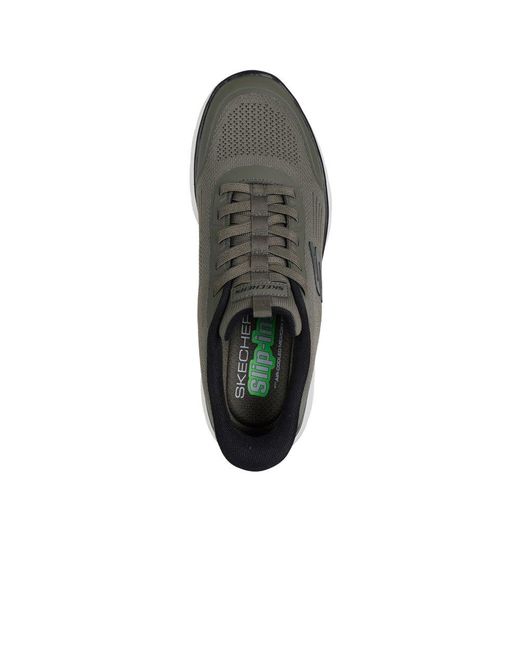 Skechers Black Summits Leyter Trainers for men