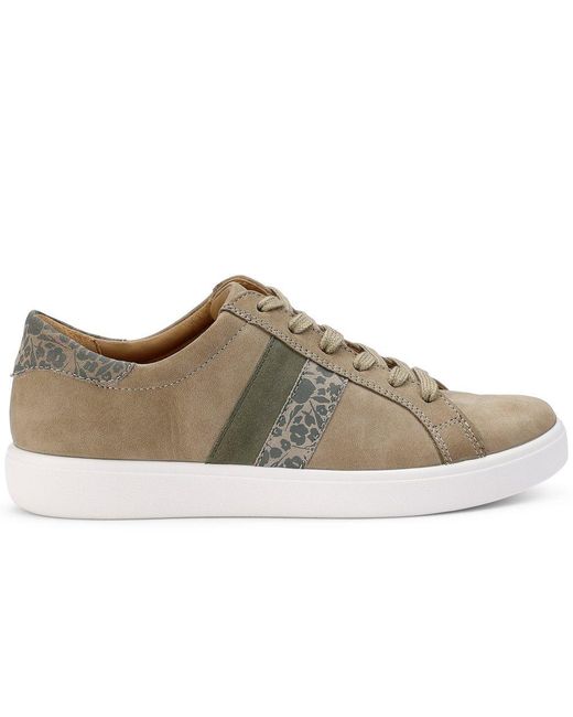 Hotter Gray Switched Wide Fit Trainers