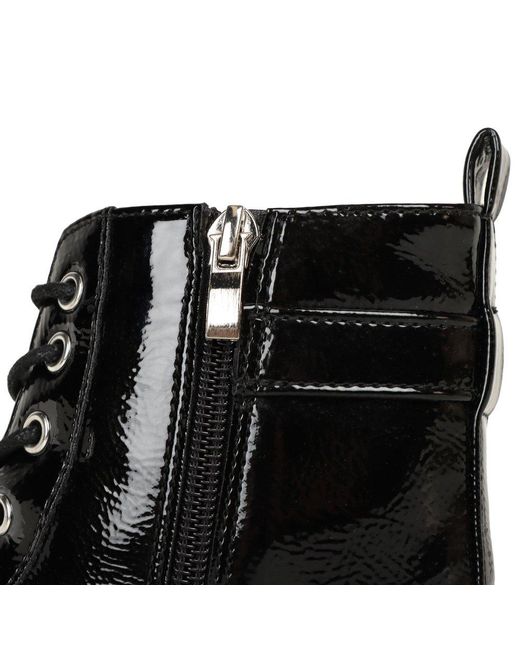 Lunar (GRS) Black Parlour Ankle Boots