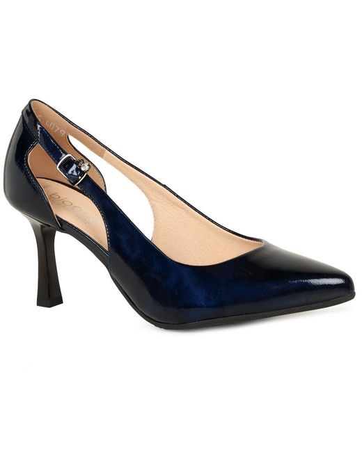 Bioeco Blue Portia Open Court Shoes