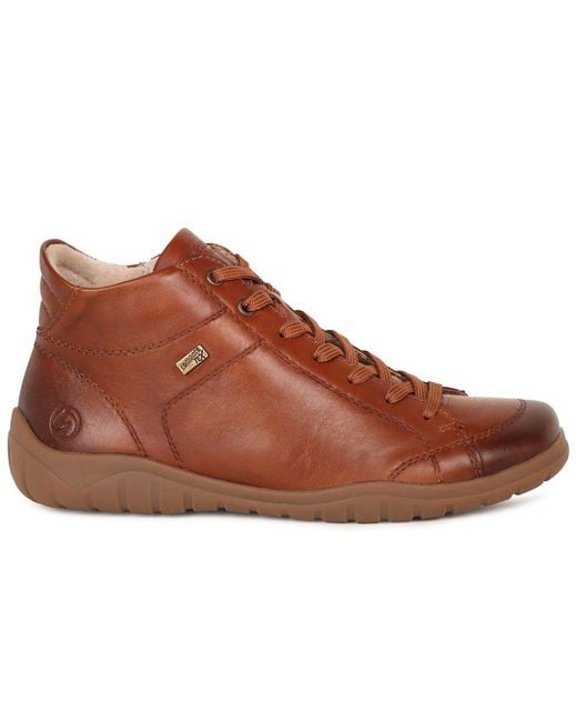 Remonte Brown Troop Ankle Boots