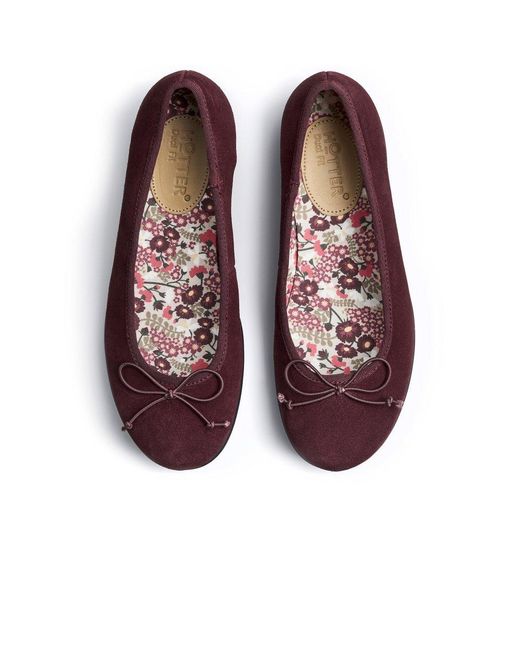Hotter Purple Sweetie Slippers