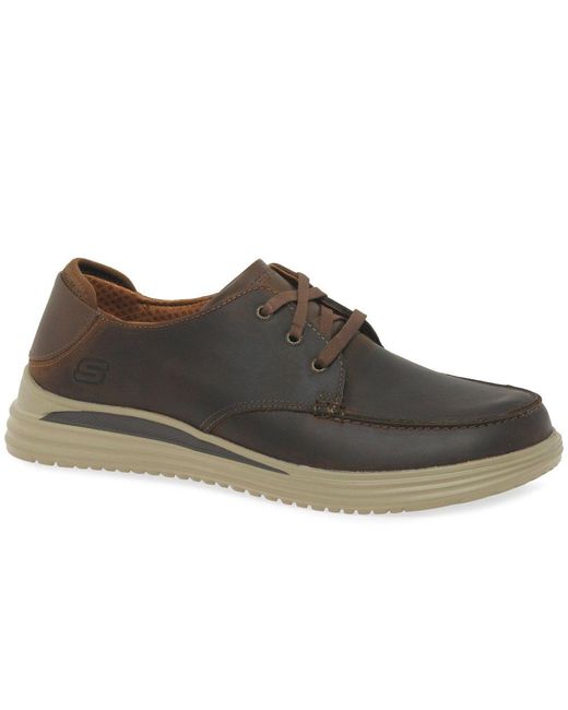Skechers Brown Pertola Valargo Shoes for men