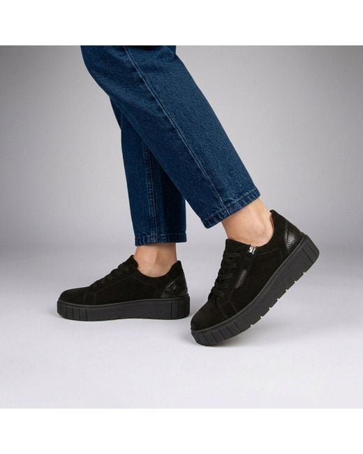 Gabor Gray Ferry Trainers