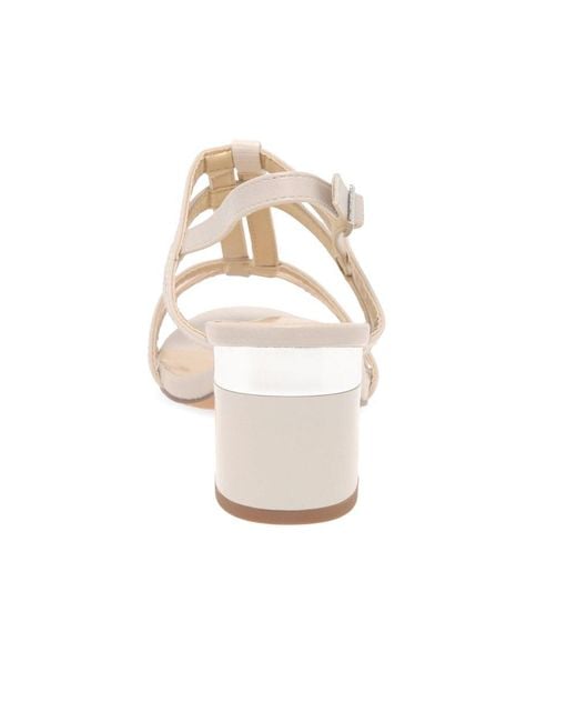 Lotus White Mirella Sandals