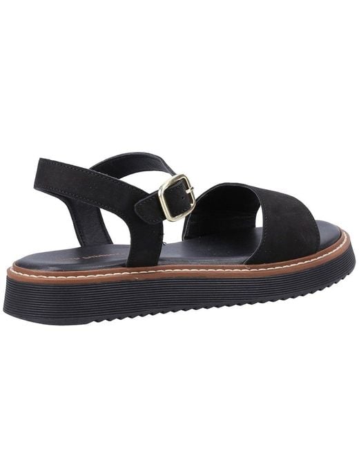 Hush Puppies Black Cassie Sandals