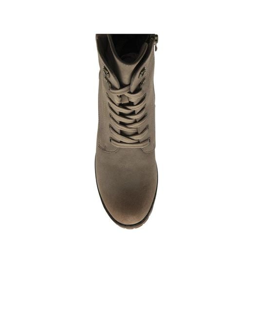 Lotus Brown Gene Ankle Boots