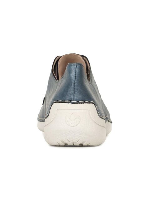 Rieker Blue Content Shoes