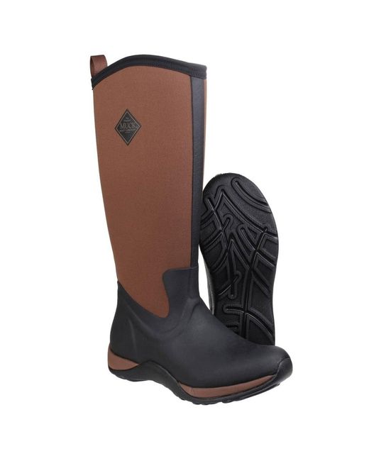 Muck Boot Brown Arctic Adventure Wellingtons /Tan