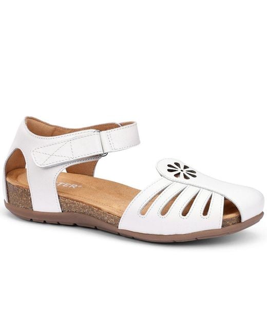 Hotter Metallic Dinaric Sandals