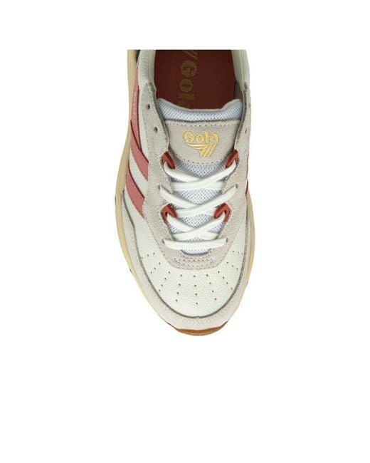 Gola White Saturn Trainers Size: 4