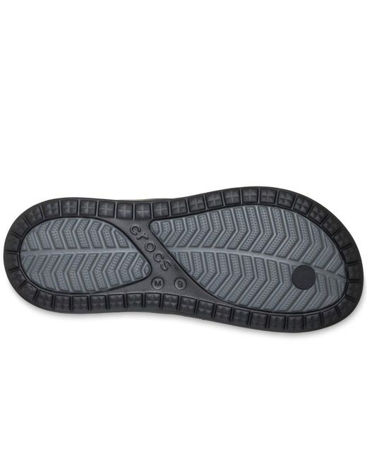 CROCSTM Black Coast Flip Sandals for men