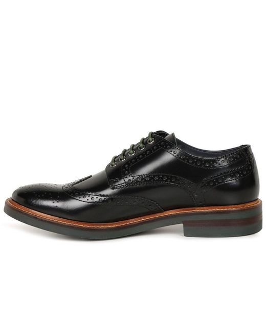 Base London Brown Woburn Brogues for men
