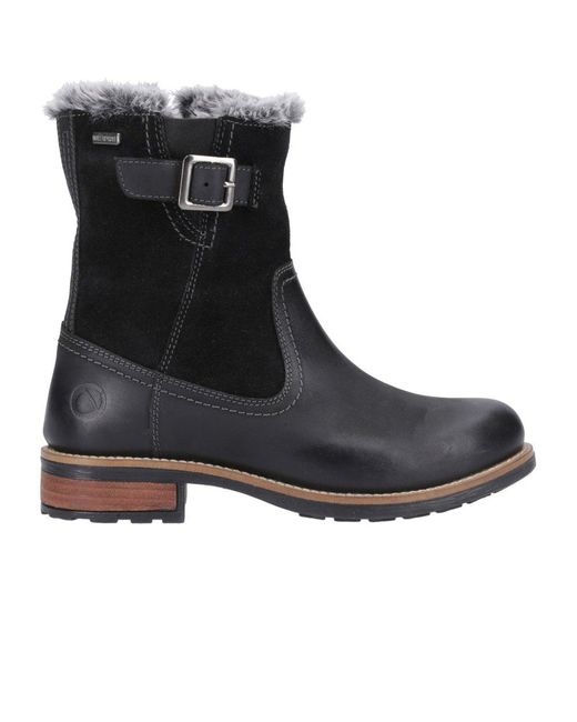 Cotswold Black Kemerton Ankle Boots