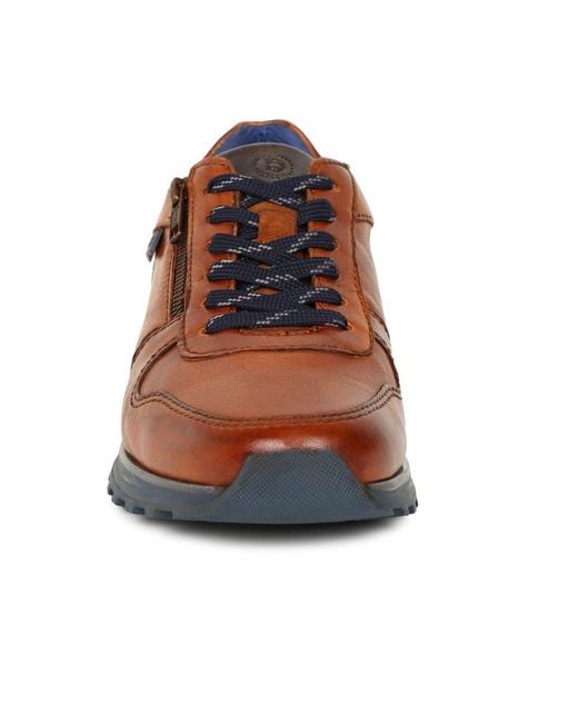Bugatti Brown Crome Trainers for men