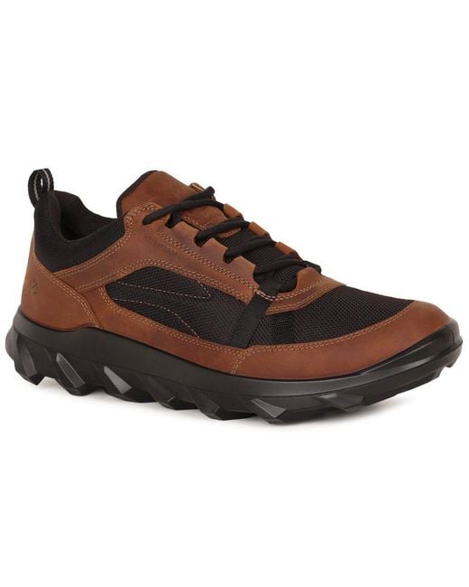 Ecco Brown Mx M Waterproof Trainers for men