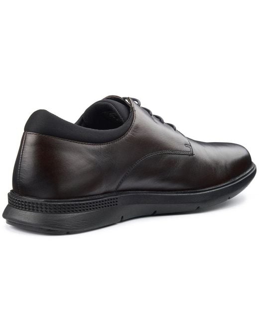 Hotter Black Hugo Shoes for men