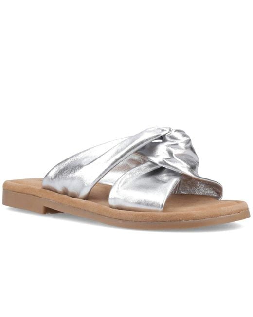 Hush Puppies Brown Amy Wide Fit Sandals