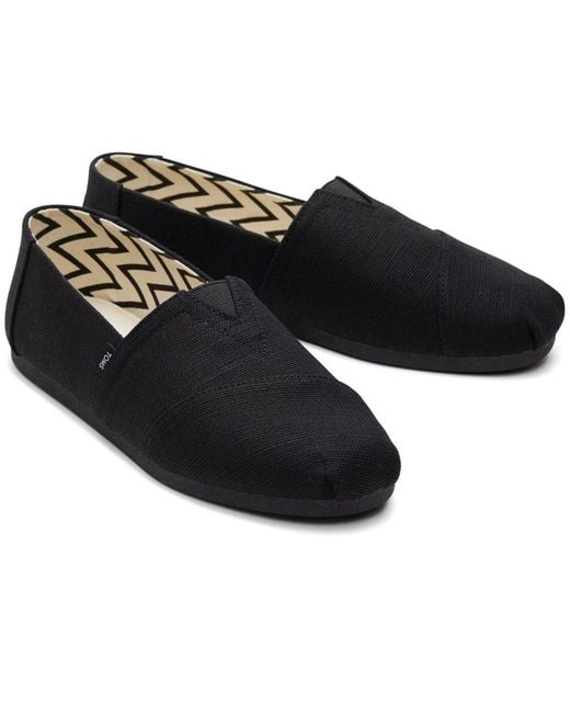 TOMS Blue Alpargata Slip On Shoes for men